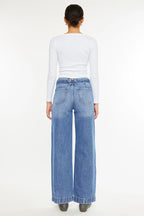 Ultra High-Rise Wide Fit Jeans